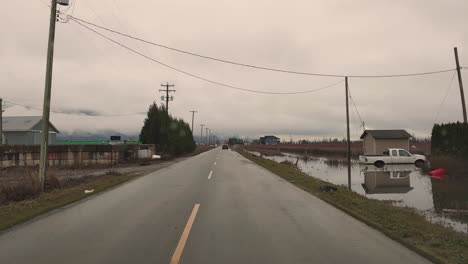 Überschwemmungen-In-British-Columbia,-Kanada