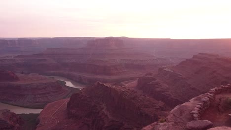 Gooseneck-Overlook---Dead-Horse-Point-State-Park-from-Drone---Dropoff