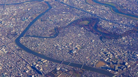 The-aerial-view-in-Japan