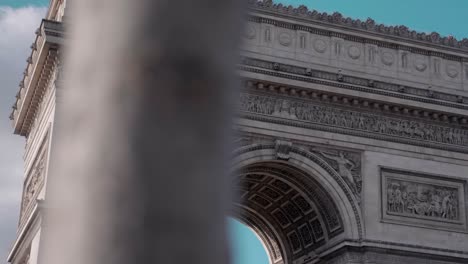 Triumphbogen-In-Paris,-Frankreich
