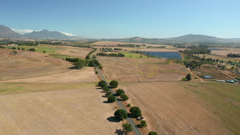 Panoramablick-Auf-Das-Tiefland-Im-Naturschutzgebiet-Simonsberg-In-Stellenbosch-In-Der-Nähe-Der-Weinregion-In-Der-Provinz-Westkap,-Südafrika