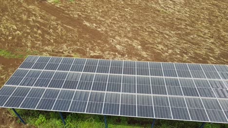 Solar-panel-supplying-electricity-to-farm-at-Loitokitok,-Kenya,-renewable-energy