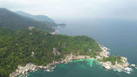 Tropical-island-View-from-drones-at-koh-tao