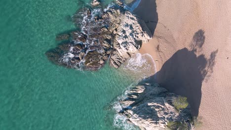 Aerial-image-of-the-Costa-Brava-beach