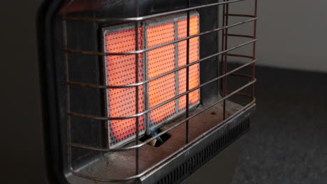 Gas-heater-grill-and-glowing-ceramic