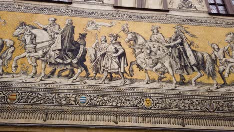 Walking-Along-Famous-Procession-of-Princes-Mural-in-Dresden-City
