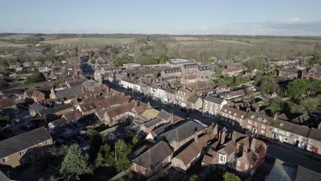 Hungerford-town-high-street-England-aerial-drone-footage