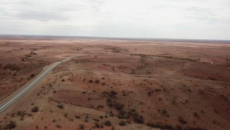 Aerial:-Drone-shot-flying-over-an-apocalyptic-empty-wasteland-near-Broken-Hill-Australia