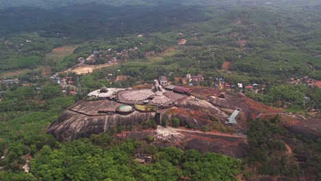 Jatayu-Earth-Center,-also-known-as-Jatayu-Nature-Park-or-Jatayu-Rock,-is-a-park-and-tourism-centre-at-Chadayamangalam-of-Kerala