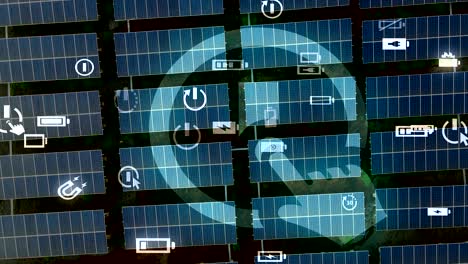 Paneles-Solares-Con-Una-Superposición-De-Gráficos-Futuristas-En-Kenia