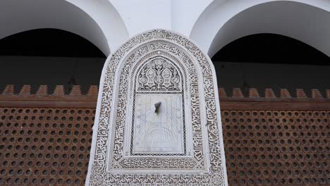 Reloj-Solar-En-La-Mezquita-Al-Qaraouiyine-En-Fes