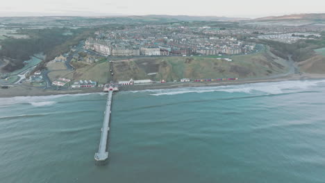 Saltburn-by-the-Sea-early-morning-winter-March-2022---Aerial-Drone-DJI-Mavic-3-Cine-PRORES-Clip-4