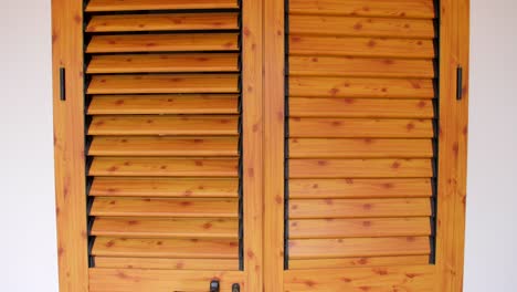 Detail-Of-Faux-Wood-Shutters-Made-With-Aluminium---Exterior-Of-Modern-Structures