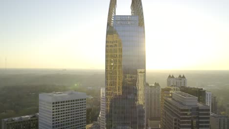 Atlanta,-Ga-Sonnenaufgang-über-Der-Skyline