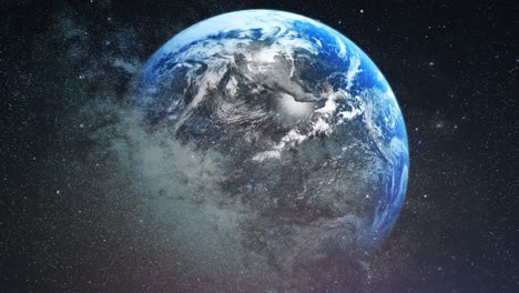 Planet-Erde-Und-Das-Ganze-Universum