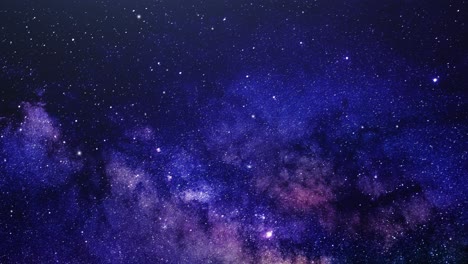 Stern-Mit-Milkyway-Hintergrund