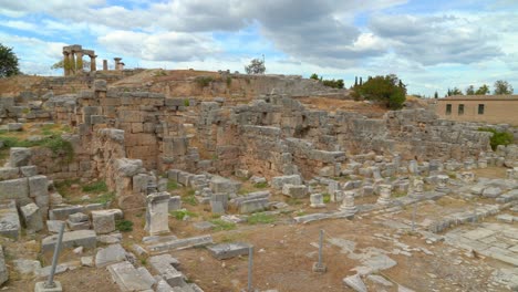 Panoramic-View-of-Lechaion-Road-in-the-City-of-Ancient-Corinth