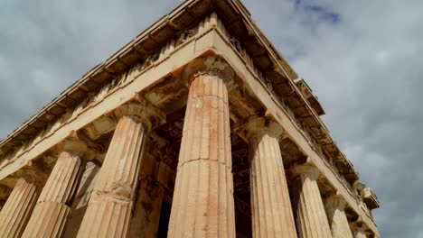 Säulen-Des-Hephaistos-Tempels-In-Athen