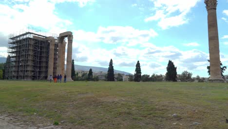 Vista-Panorámica-Del-Templo-De-Zeus-Olímpico