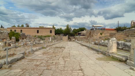 Lechaion-Road-in-the-City-of-Ancient-Corinth