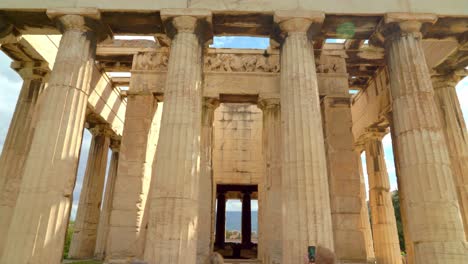 Säulen-Des-Tempels-Des-Hephaistos