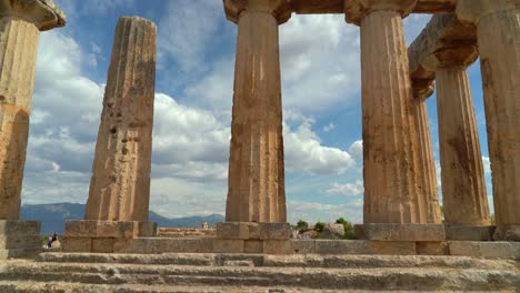 Majestätischer-Marmorsteintempel-Von-Apollo-Im-Antiken-Korinth