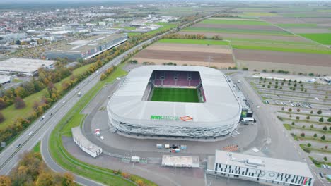 Drone-shot-Aerial-view-of-the-WWK-arena
