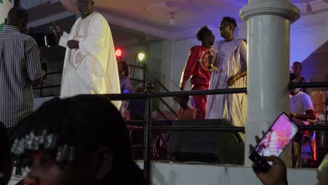 A-singer-and-his-dancers-perform-a-show-in-Nouakchott,-Mauritania