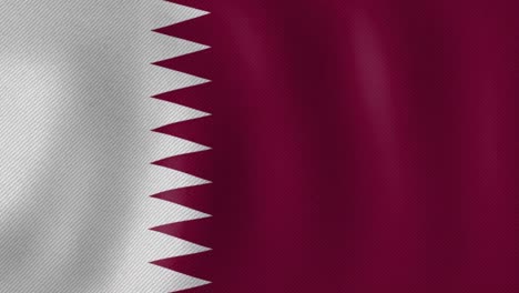 Katar-flagge-Der-Stoffbeschaffenheits-kräuselungsbewegung