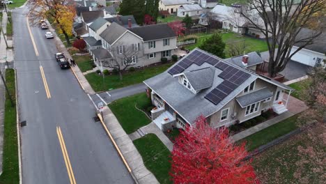 Rooftop-solar-panels-in-autumn