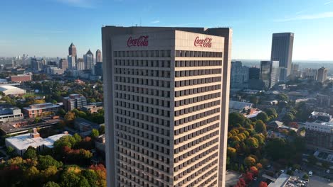 Coca-Cola-Corporate-World-Hauptquartier-In-Atlanta,-Georgia