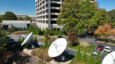 Satellite-dish-communications-at-The-Weather-Channel