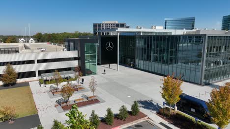 Mercedes-Benz-USA-corporate-headquarters-building-in-Atlanta-Georgia