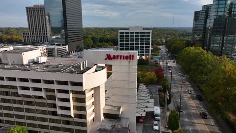 Marriott-Hotel-In-Buckhead,-Atlanta,-Georgia