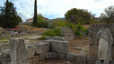 Panoramic-View-of-South-Stoa-in-City-of-Ancient-Corinth