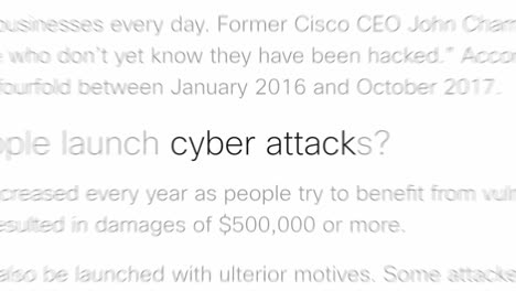 Zoom-in-on-animation-of-news-stories-containing-phrase-cyber-attack