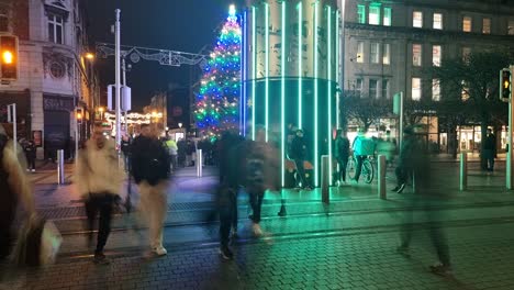 Hyperlapse-videography-is-a-photography-technique-used-to-create-time-lapse-videos-of-Dublin-street-life-at-Christmas