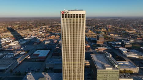 Sede-De-La-Corporación-Financiera-Bok-En-Tulsa,-Oklahoma