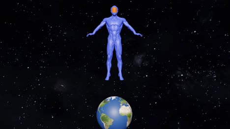 Blue-Man-Blessing-Earth-.Glob-