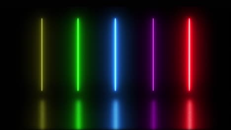 Abstract-colorful-background-with-bright-neon-rays-and-glowing-lines