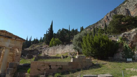 Mountains-Near-Ancient-Treasury-of-Athenians-in-Delphi-Archaeological-Site