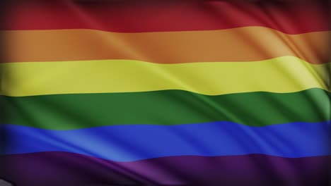 Lgbtqia-Regenbogen-Gay-Pride-Flagge