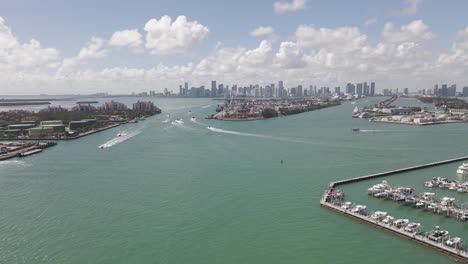 Flight-over-Government-Cut-channel-at-Miami-Beach-into-Biscayne-Bay