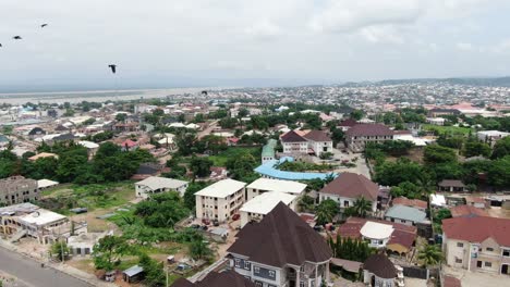 Toma-De-La-Vista-Del-área-De-Lokoja,-Estado-De-Kogi,-Nigeria