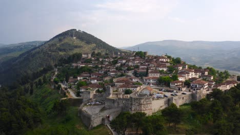 old-fortified-town-of-Berat,-Albania
