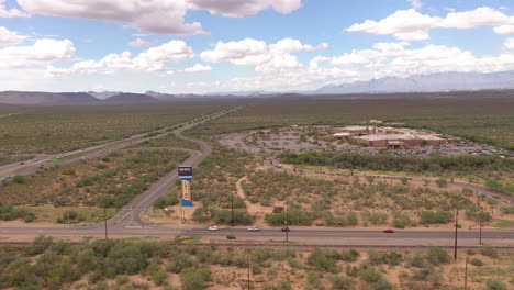 Casino-Desert-Diamond-Cerca-De-Tucson,-Arizona.-Vista-Aérea