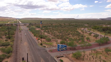 Desert-Diamond-Casino-In-Der-Nähe-Von-Tucson,-Arizona.-Luftaufnahme