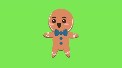 Jumping-Ginger-Bread-Man-Christmas-Animation-Green-Screen-4K