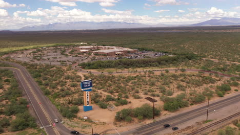 Casino-Desert-Diamond-Cerca-De-Tucson,-Arizona.-Vista-Aérea