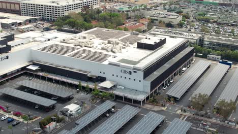 Aerial-View-Of-CBS-Television-City-Studios-Located-At-Beverly-Boulevard